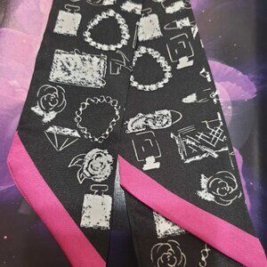 Skinny Scarf Fashion Women Wrap Hand Bag Accessory Hair Tie Luxe Trendy Gift